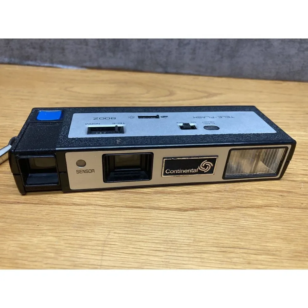 Vintage Continental Tele-Flash 800Z Film Camera Not‎ Tested